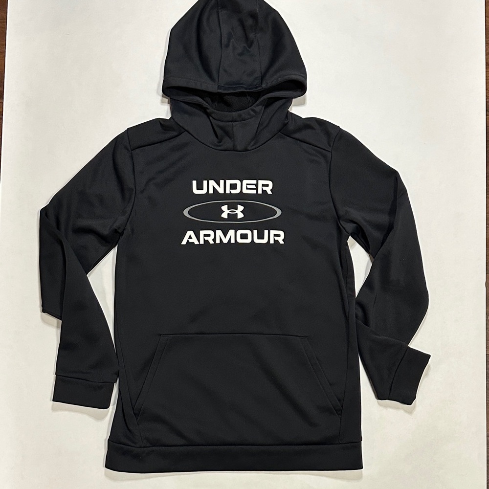 Under Armour Charcoal Hoodie with Logo